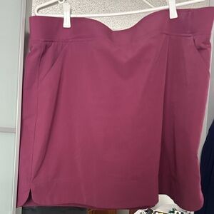 Women's Skort in Rich Purple